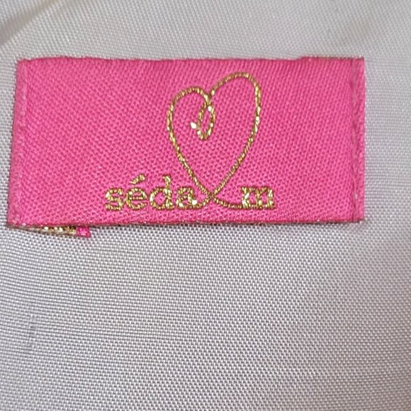 Seda Frenchmade Cocktail Dress with Hearts - Picture 10 of 10